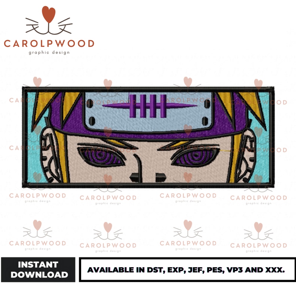 Anime Embroidery Design - Embroidery Market 1150.png