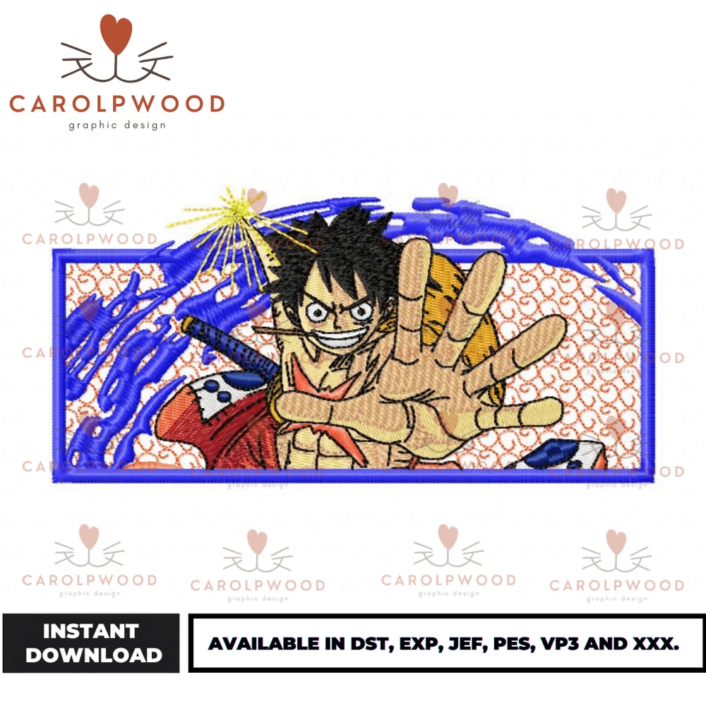 Anime Embroidery Design - Embroidery Market 1152.png