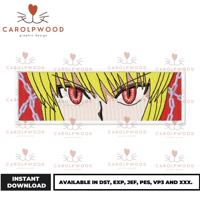 Anime Embroidery Design - Embroidery Market 1154.png