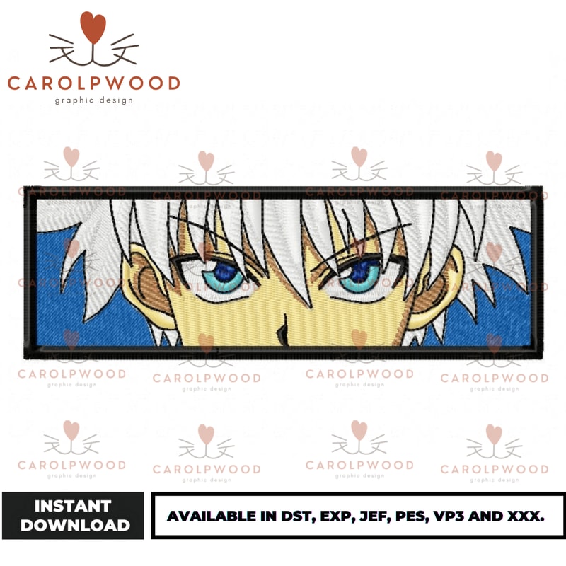 Anime Embroidery Design - Embroidery Market 1157.png