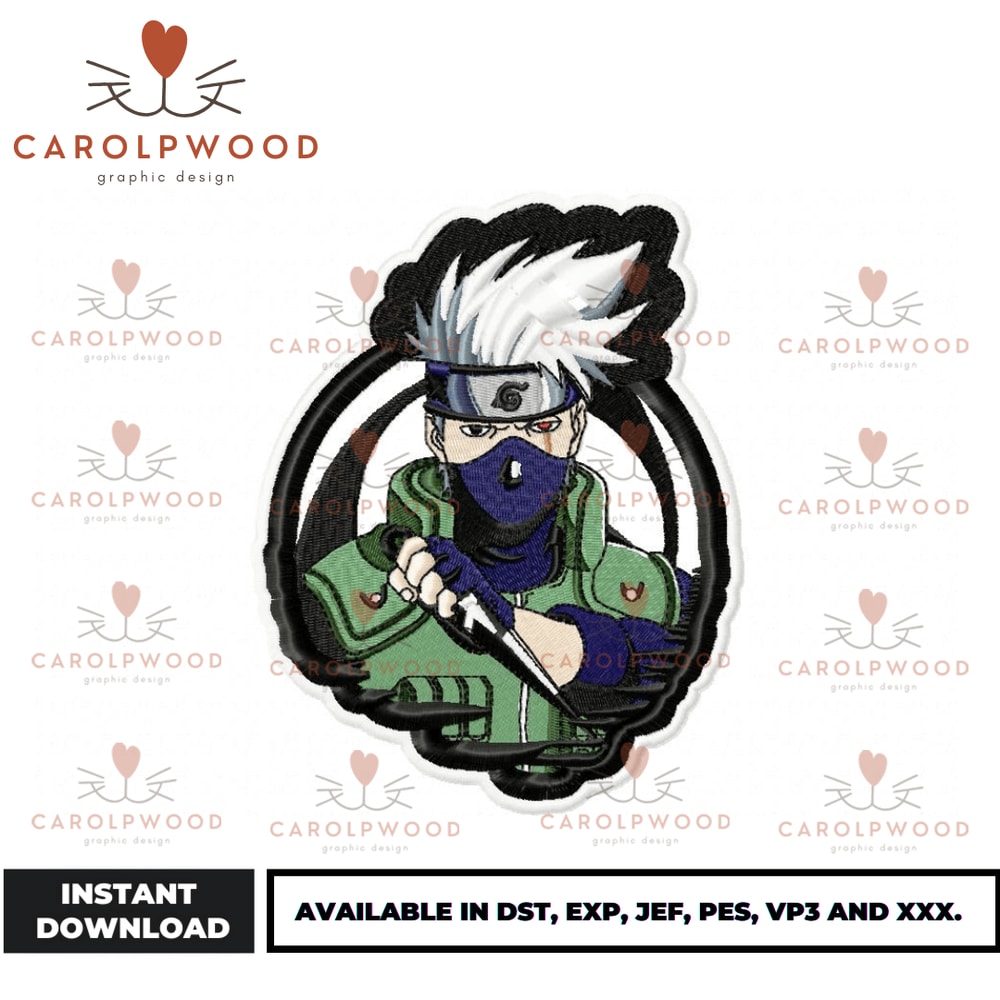 Anime Embroidery Design - Embroidery Market 1159.png