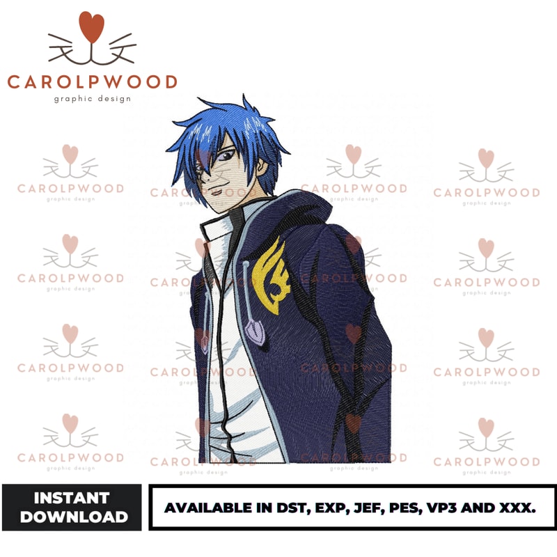 Anime Embroidery Design - Embroidery Market 1166.png