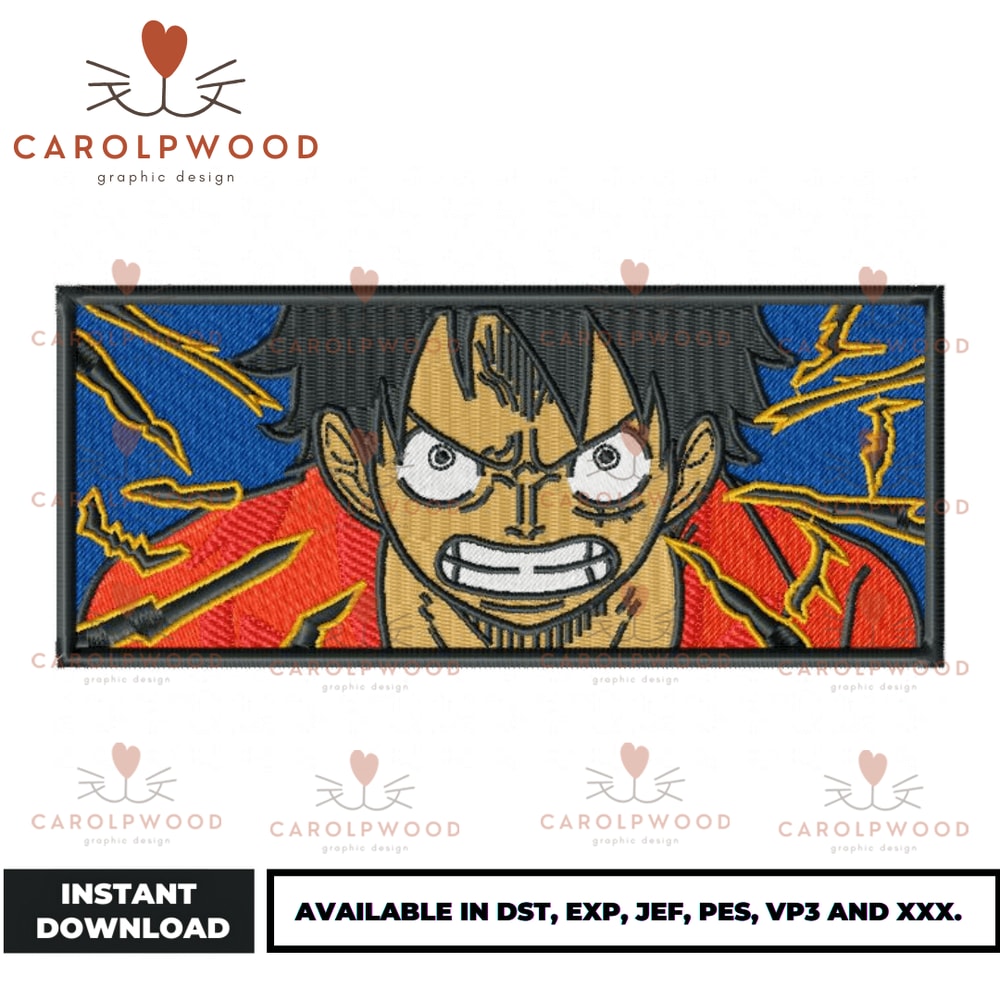 Anime Embroidery Design - Embroidery Market 1178.png