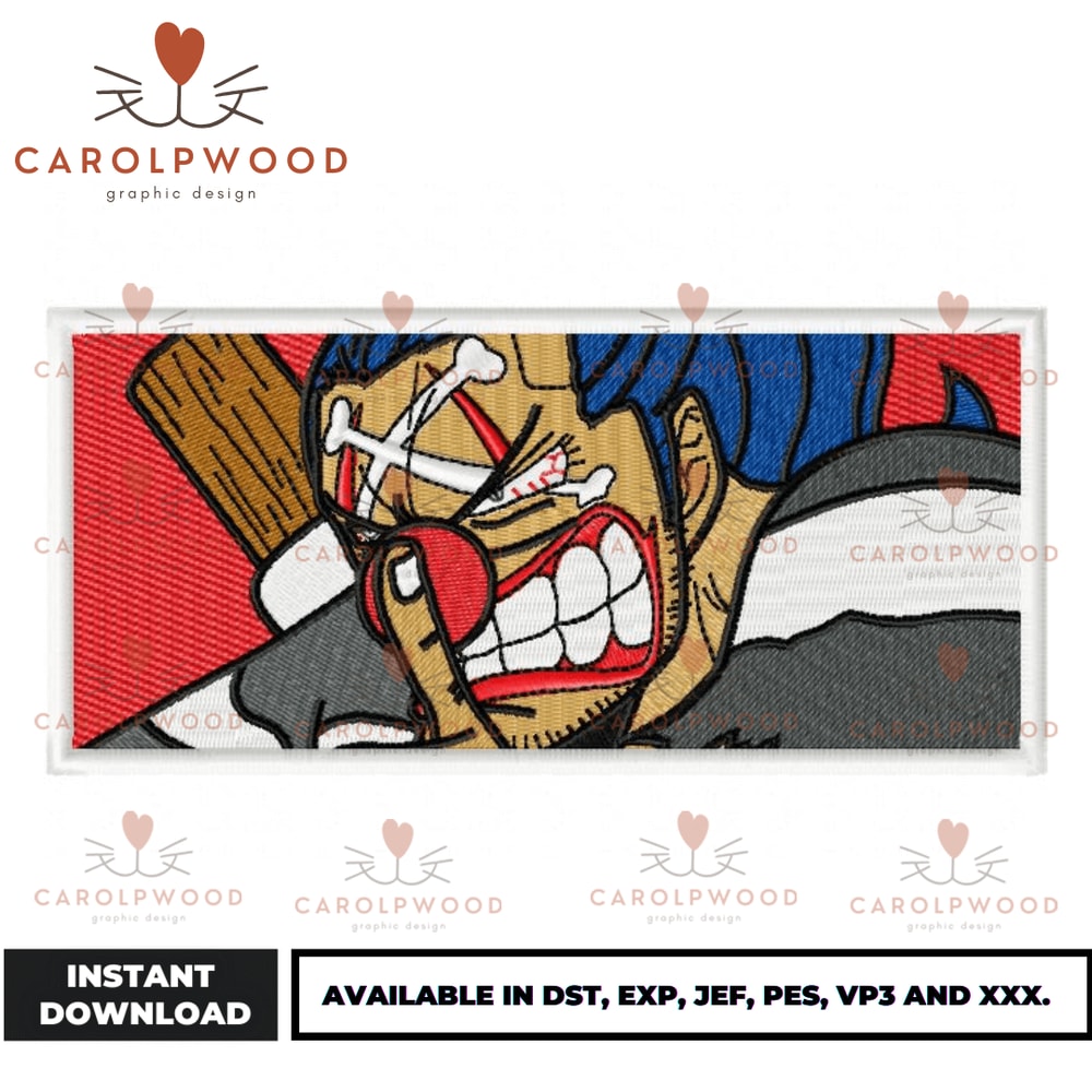 Anime Embroidery Design - Embroidery Market 1184.png