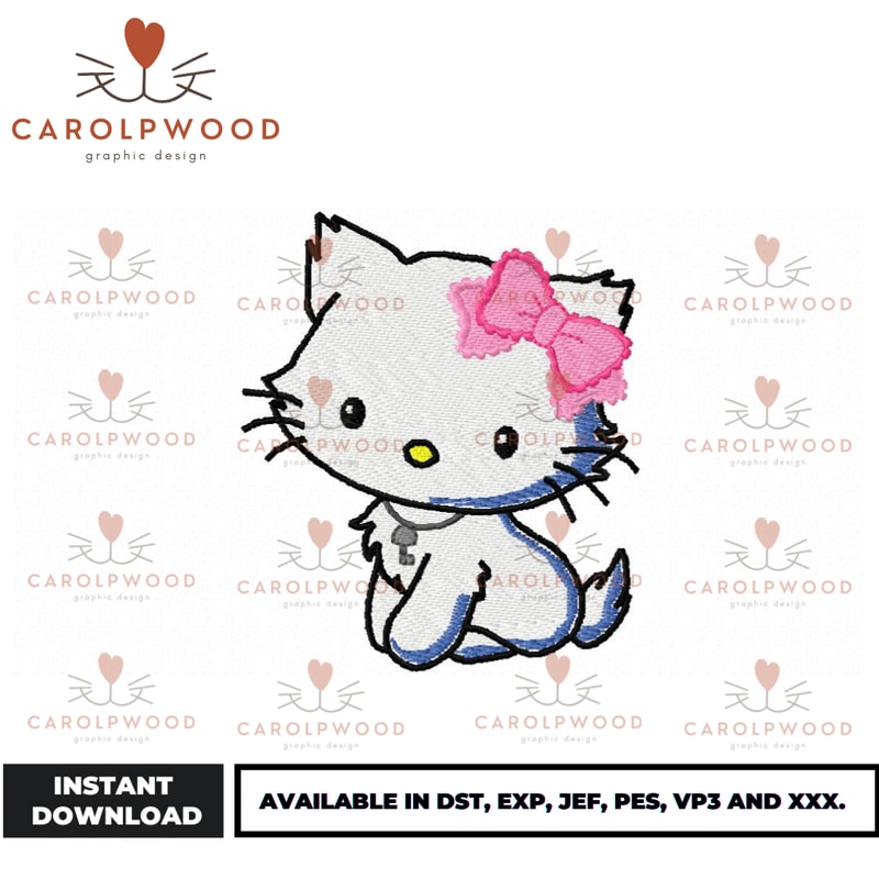 Anime Embroidery Design - Embroidery Market 1351.png