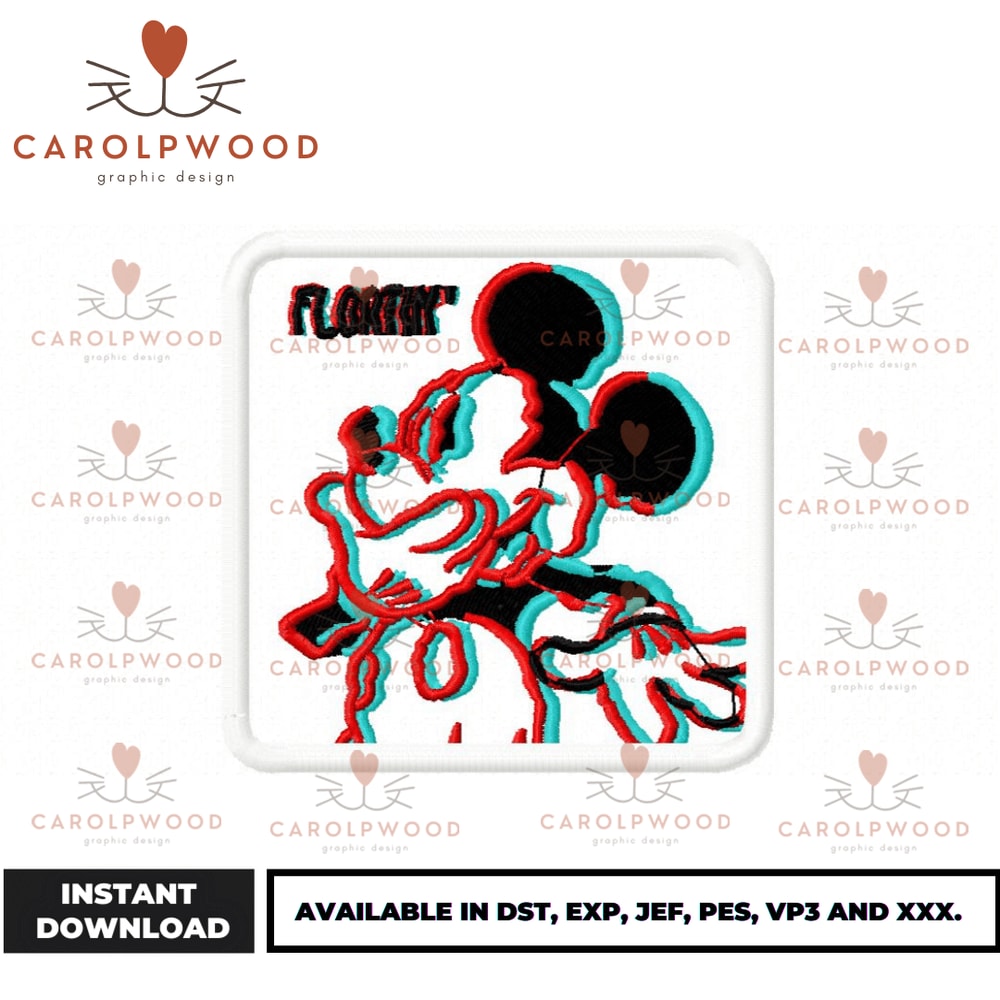 Anime Embroidery Design - Embroidery Market 1382.png