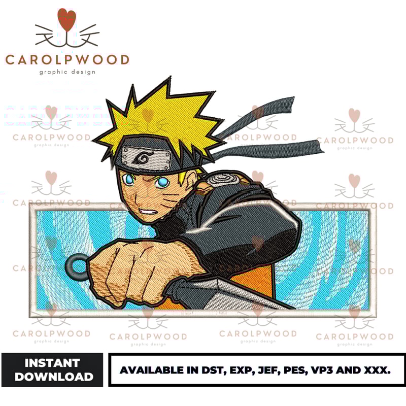 Anime Embroidery Design - Embroidery Market 142.png