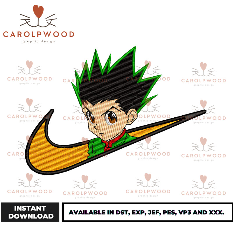 Anime Embroidery Design - Embroidery Market 1463.png