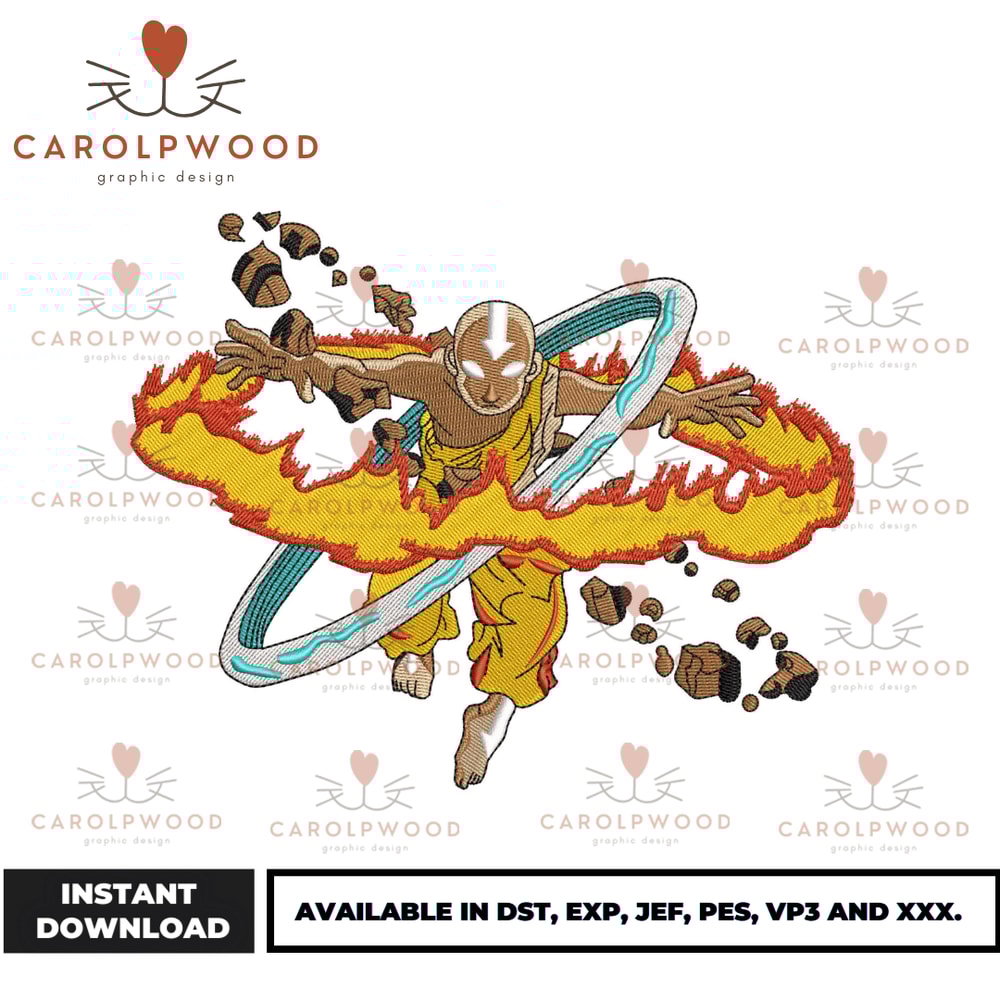 Anime Embroidery Design - Embroidery Market 1543.png