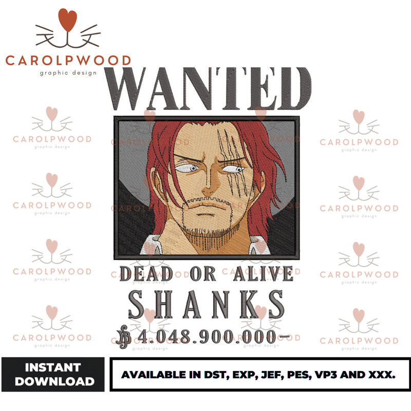 Anime Embroidery Design - Embroidery Market 1578.png