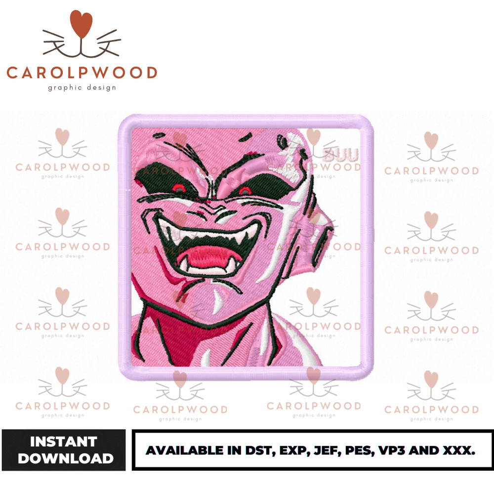 Anime Embroidery Design - Embroidery Market 1595.png