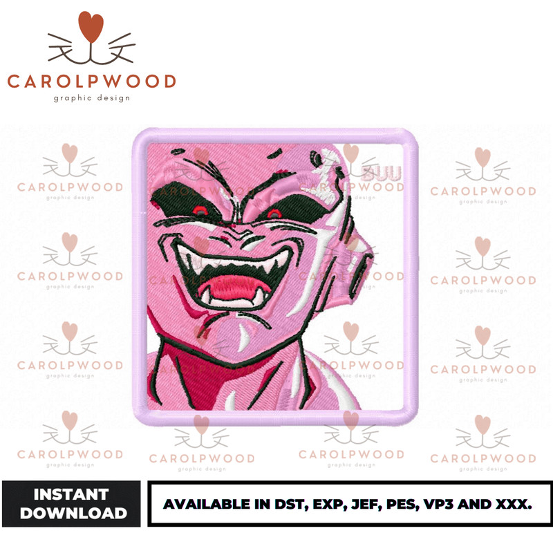 Anime Embroidery Design - Embroidery Market 1595.png