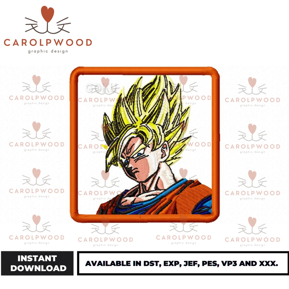 Anime Embroidery Design - Embroidery Market 1610.png
