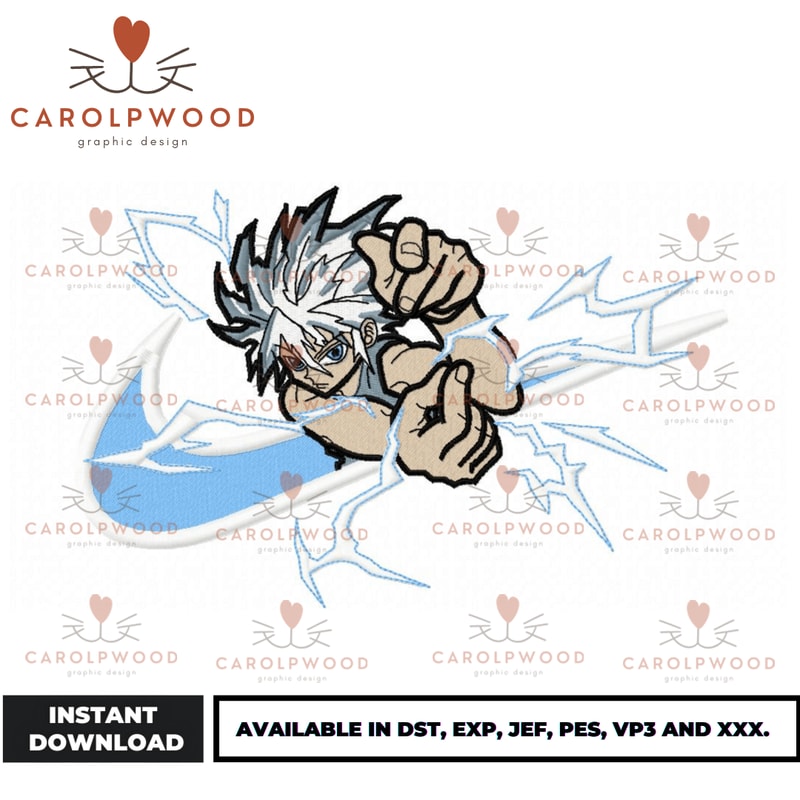 Anime Embroidery Design - Embroidery Market 1649.png