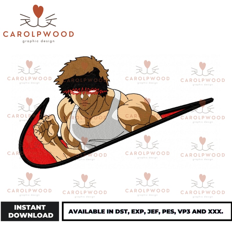 Anime Embroidery Design - Embroidery Market 1661.png