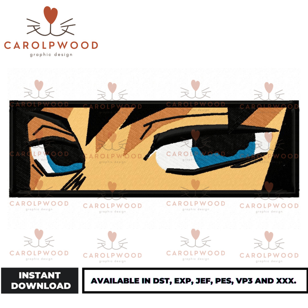 Anime Embroidery Design - Embroidery Market 1675.png