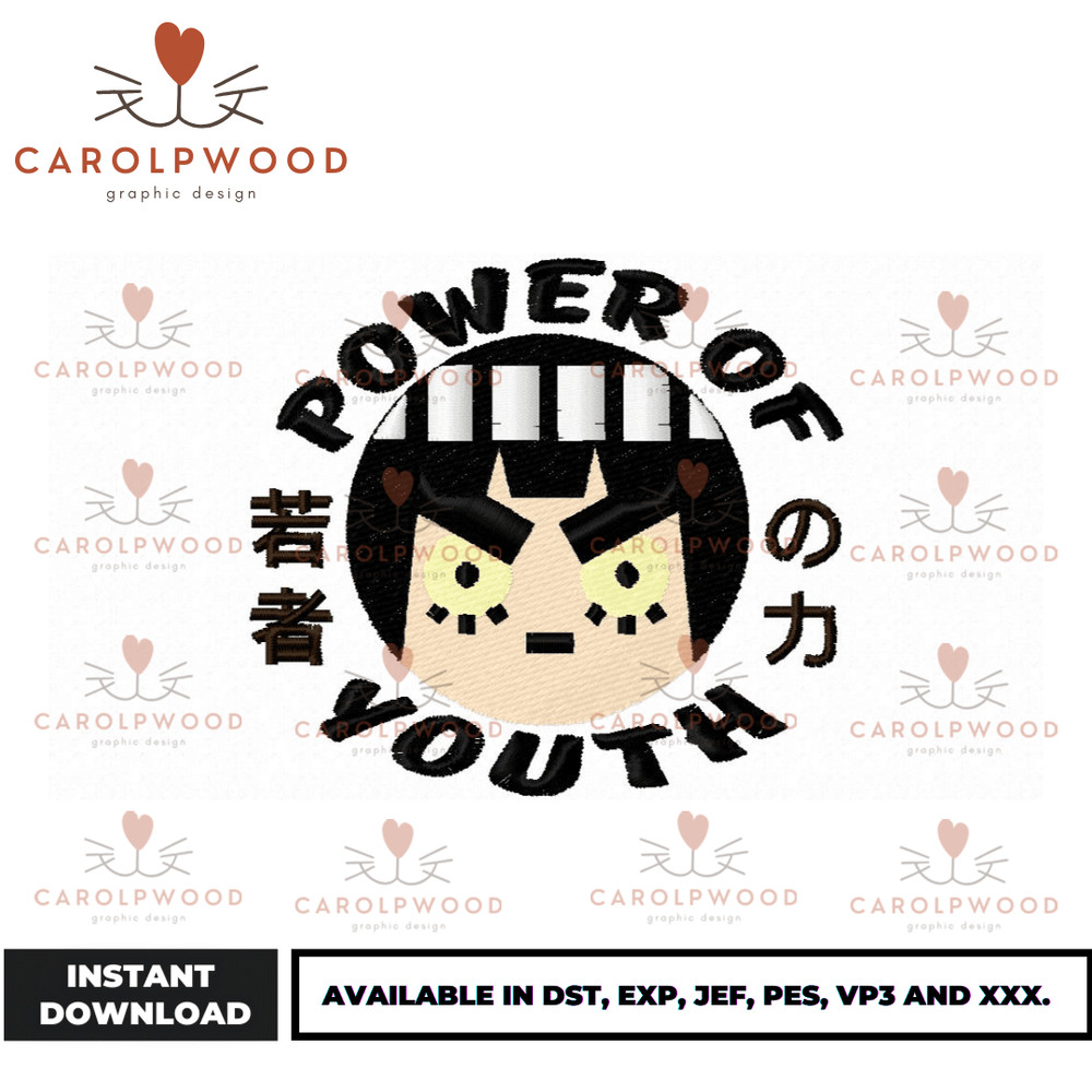Anime Embroidery Design - Embroidery Market 1684.png