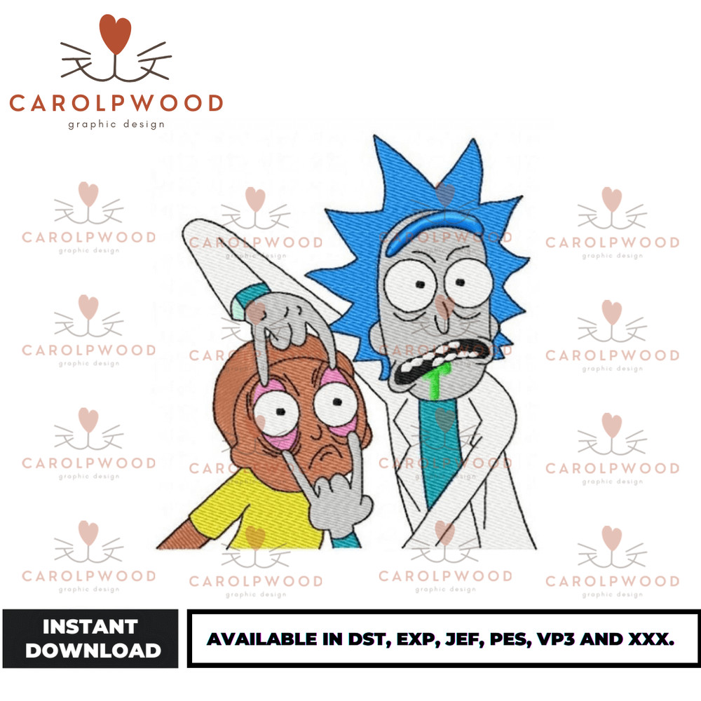 Anime Embroidery Design - Embroidery Market 1685.png