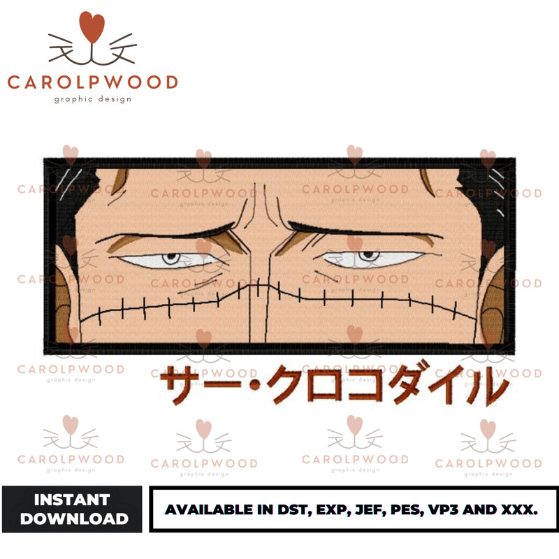 Anime Embroidery Design - Embroidery Market 1744.png