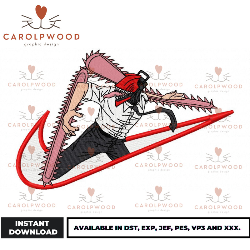 Anime Embroidery Design - Embroidery Market 1746.png