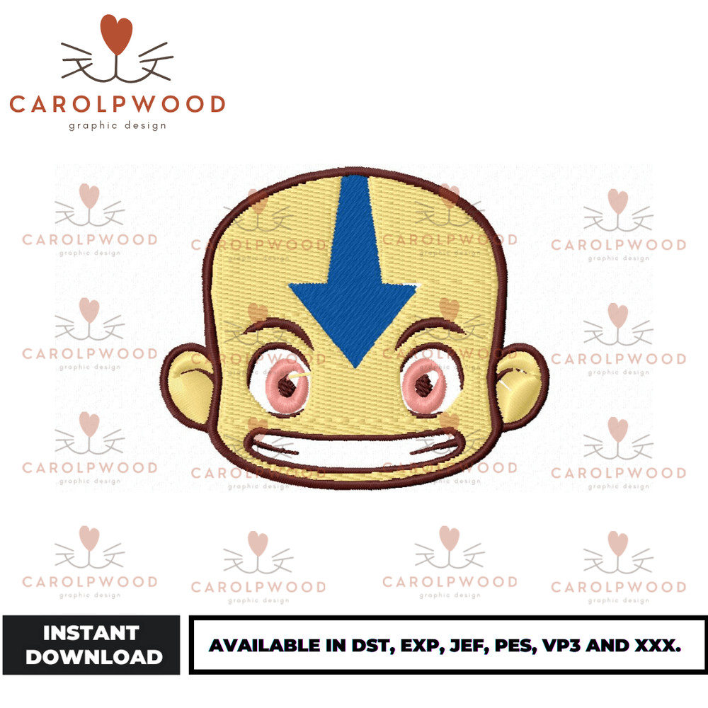 Anime Embroidery Design - Embroidery Market 1747.png