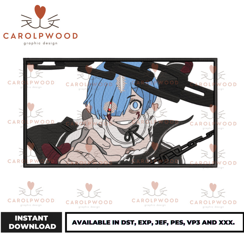 Anime Embroidery Design - Embroidery Market 466.png