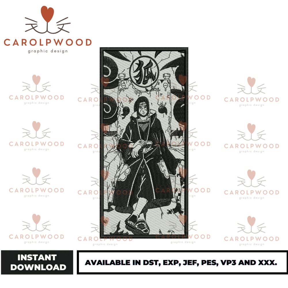 Anime Embroidery Design - Embroidery Market 506.png