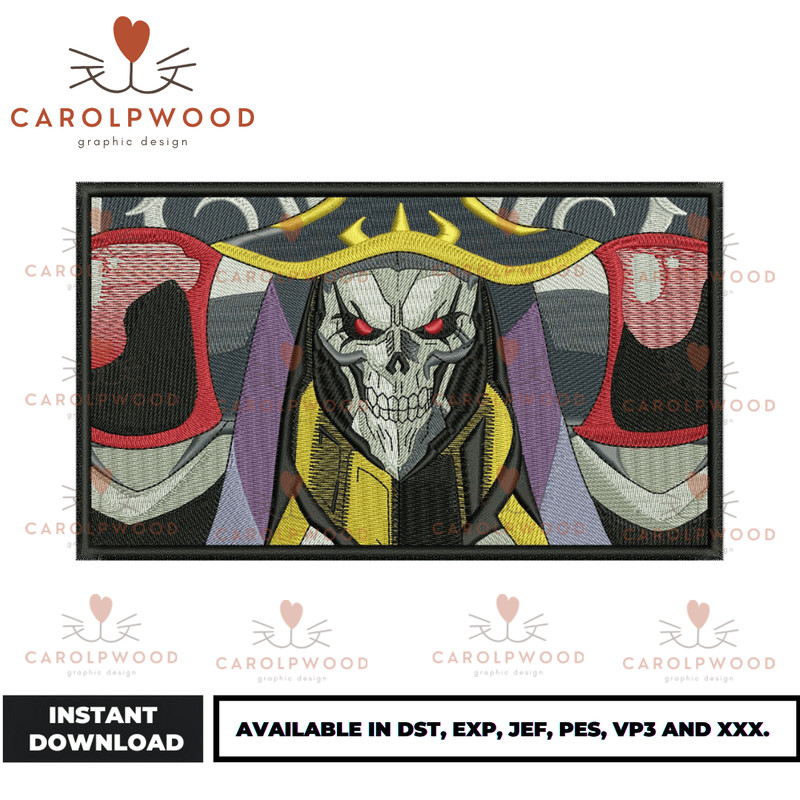 Anime Embroidery Design - Embroidery Market 534.png