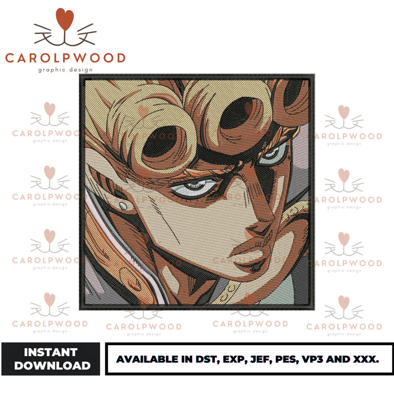 Anime Embroidery Design - Embroidery Market 590.png