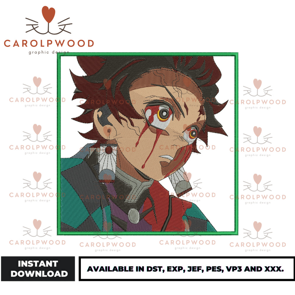 Anime Embroidery Design - Embroidery Market 621.png