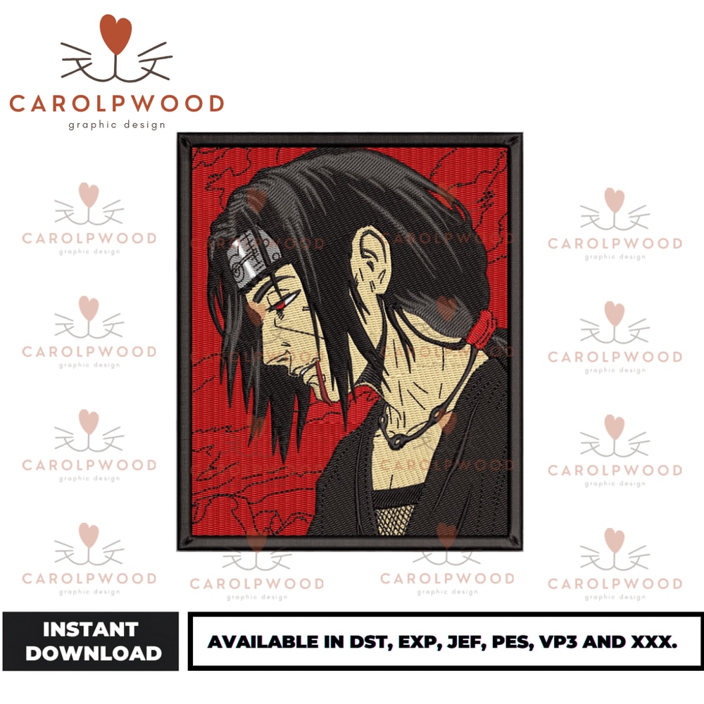 Anime Embroidery Design - Embroidery Market 635.png