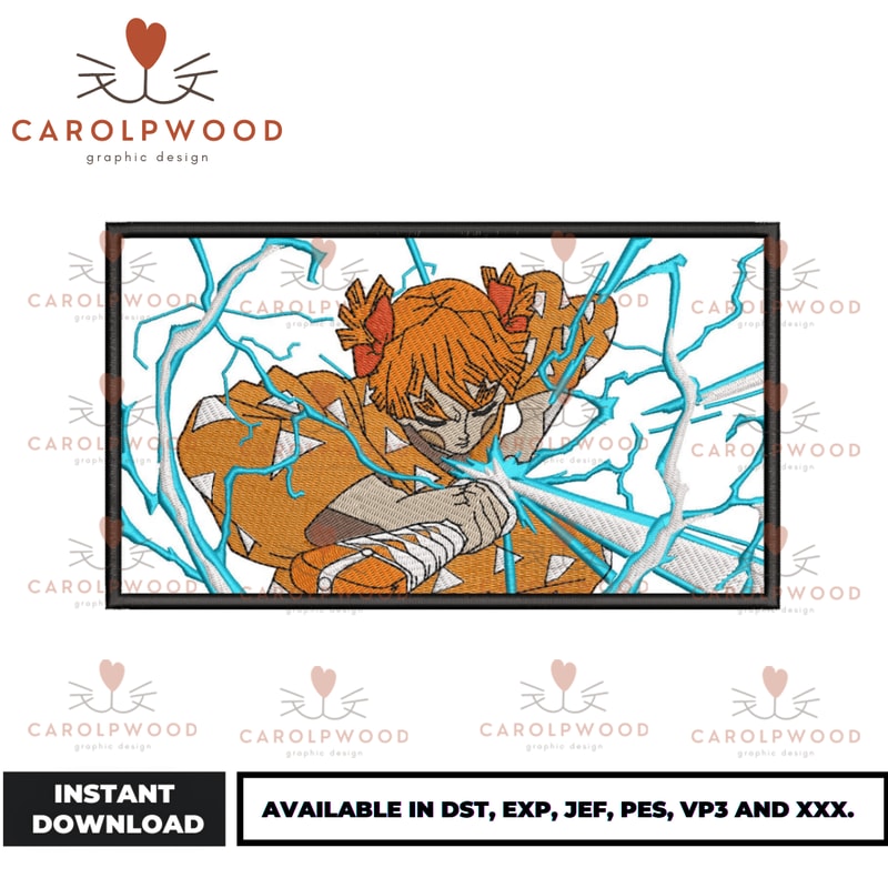 Anime Embroidery Design - Embroidery Market 642.png