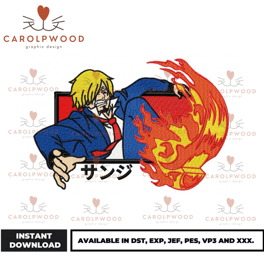 Anime Embroidery Design - Embroidery Market 732.png