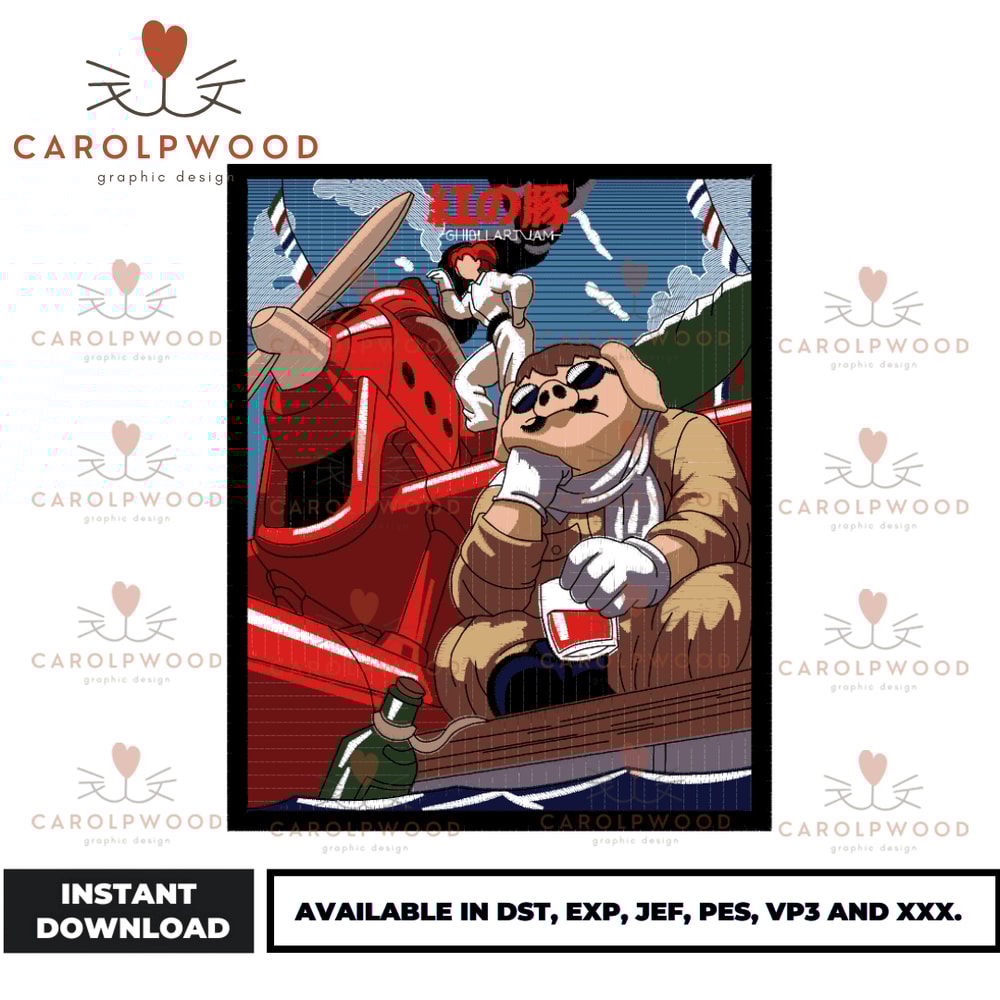 Anime Embroidery Design - Embroidery Market 741.png