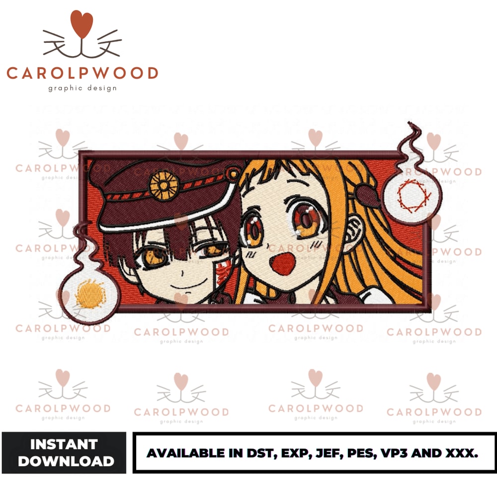 Anime Embroidery Design - Embroidery Market 760.png