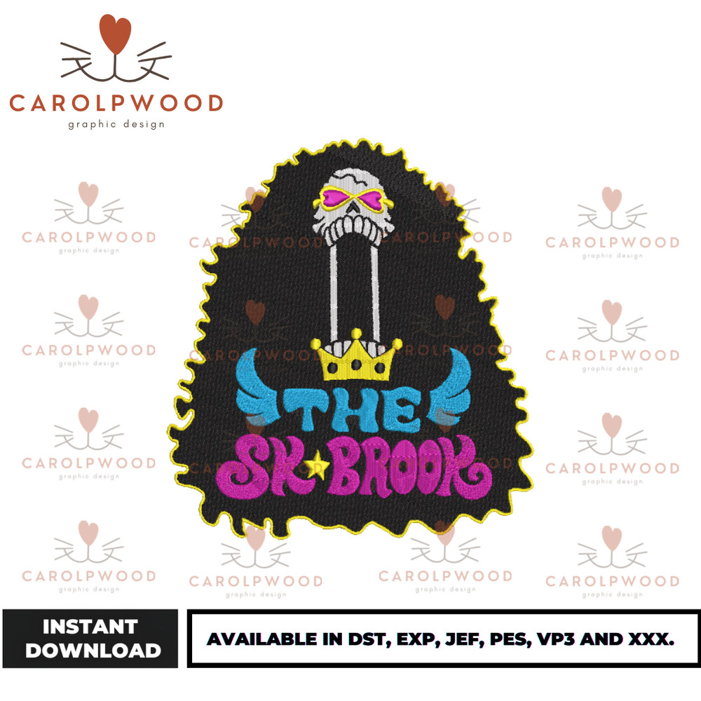 Anime Embroidery Design - Embroidery Market 817.png