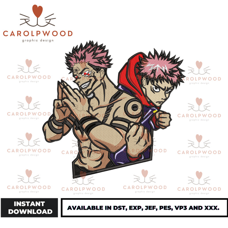 Anime Embroidery Design - Embroidery Market 820.png