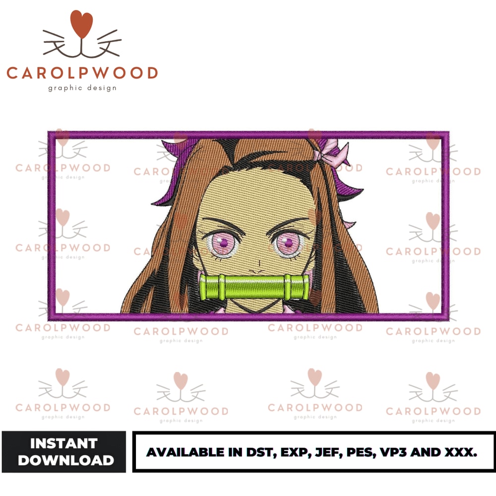 Anime Embroidery Design - Embroidery Market 855.png