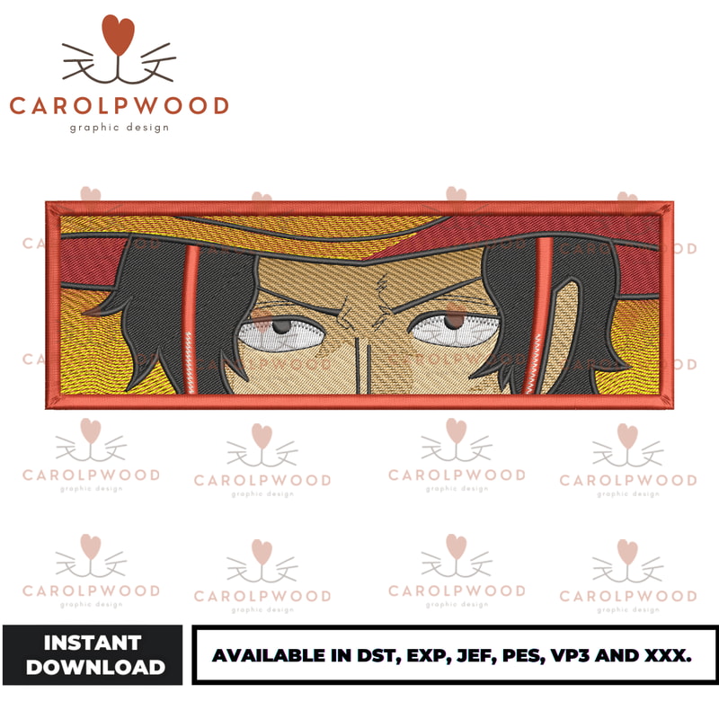 Anime Embroidery Design - Embroidery Market 889.png