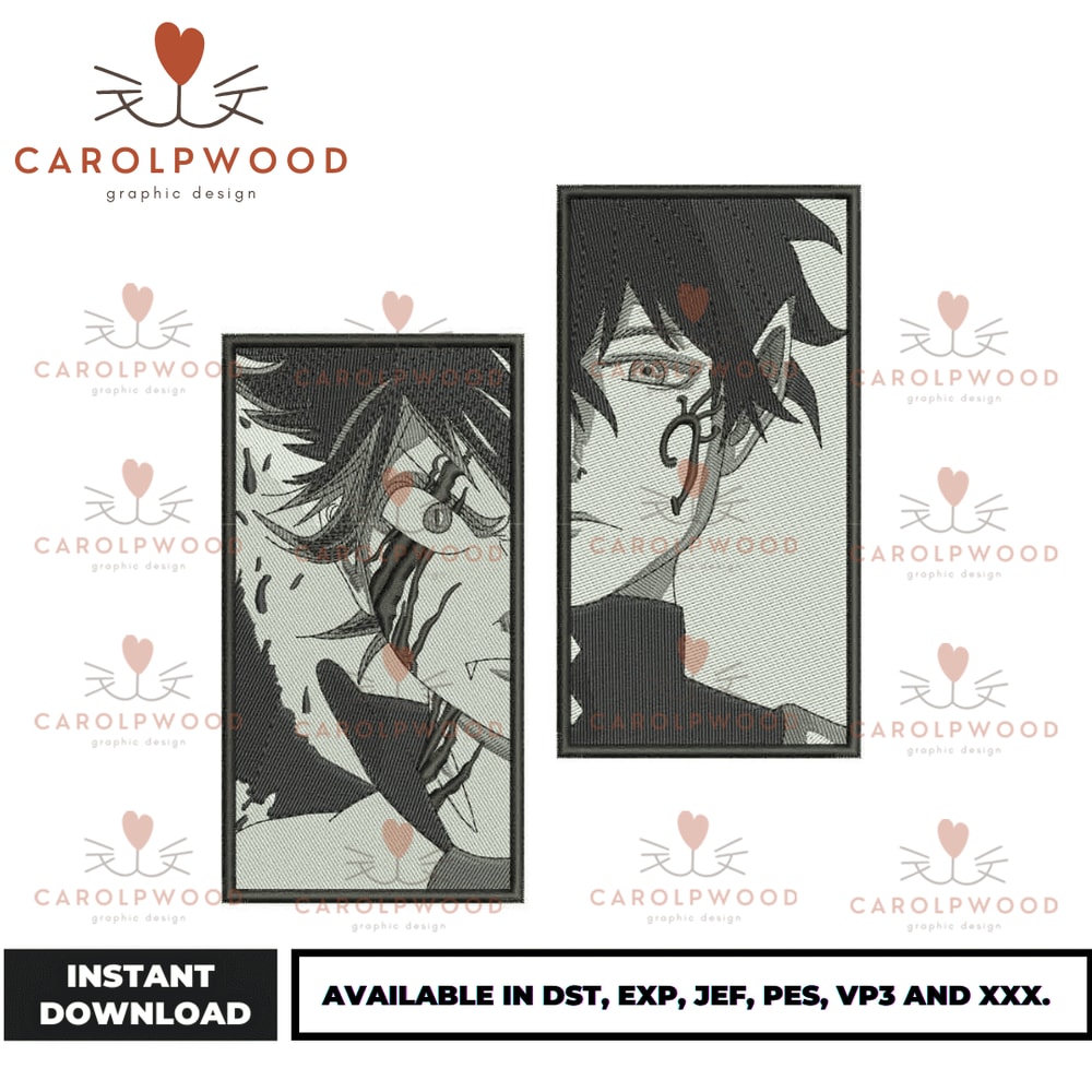 Anime Embroidery Design - Embroidery Market 976.png
