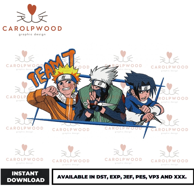 Anime Embroidery Design - Embroidery Market 985.png