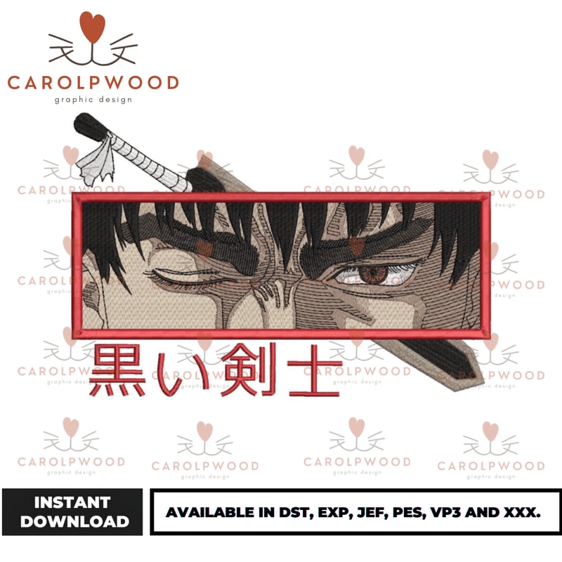 Anime Embroidery Design - Embroidery Market 987.png