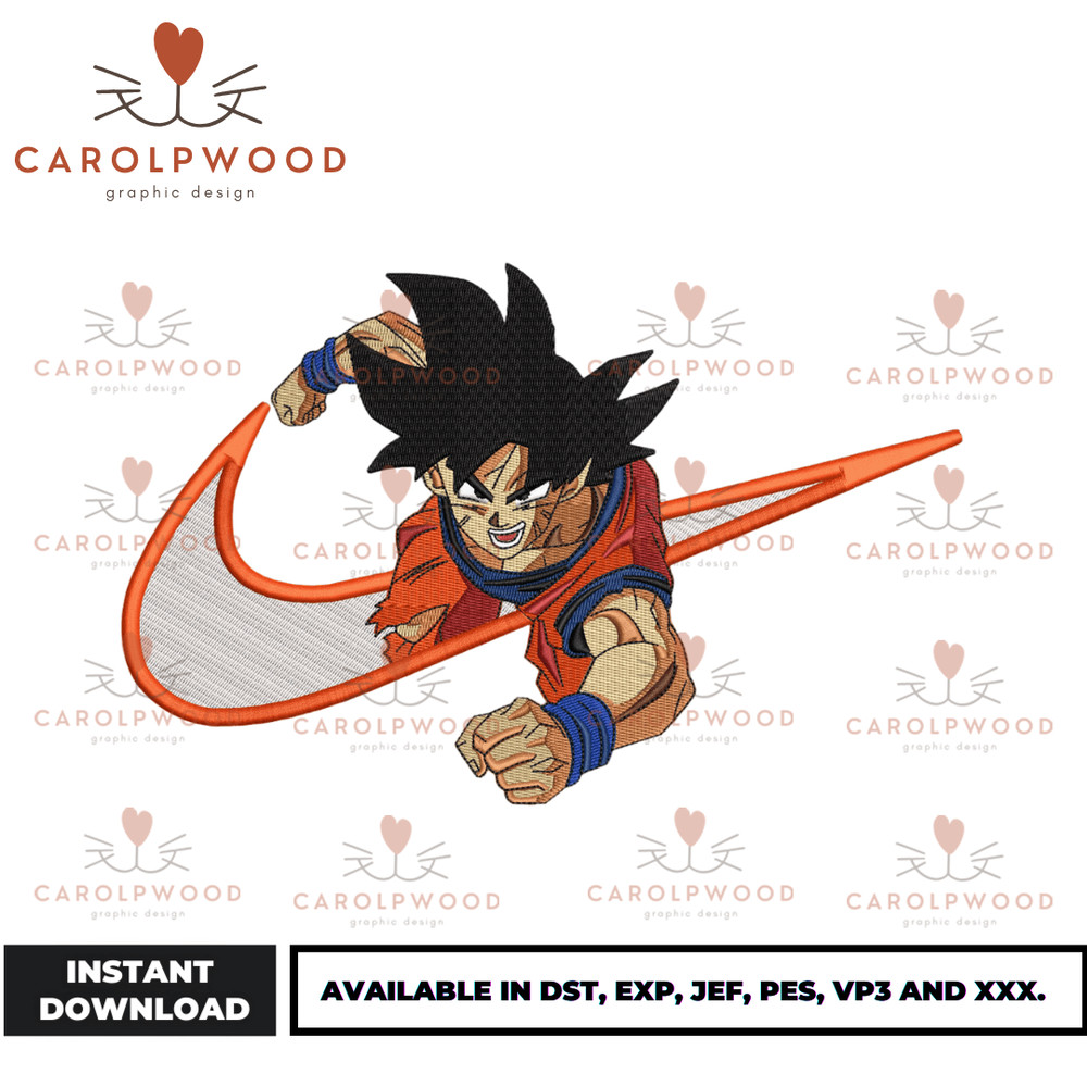 New Goku Design - DBZ - Emb File - Embroidery Market.png
