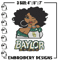 Baylor Bears girl embroidery design, NCAA embroidery, Embroidery design, Logo sport embroidery,Sport embroidery.jpg
