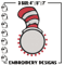 Cat In The Hat Embroidery Design, Cat In The Hat Embroidery, Embroidery File, logo shirt, Digital download..jpg