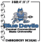 Central Connecticut logo embroidery design, College embroidery,Sport embroidery, logo sport embroidery,Embroidery design.jpg