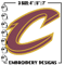 Cleveland Cavaliers logo embroidery design, NBA embroidery, Sport embroidery, Embroidery design, Logo sport embroidery..jpg