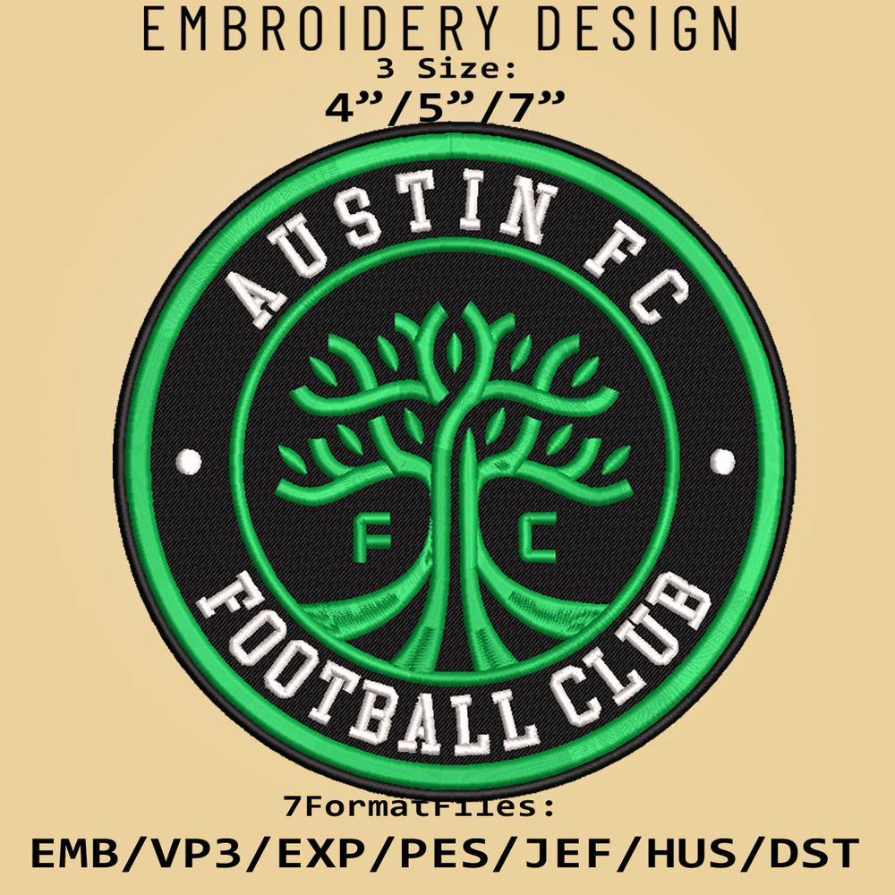 Austin FC MLS Embroidery Designs, MLS Logo Embroidery Files, MLS Austin FC, Embroidery Pattern.jpg