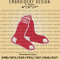 Boston Red Sox MLB Embroidery Designs, MLB Logo Embroidery Files, MLB Boston Red Sox, Machine Embroidery Pattern.png