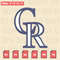 Colorado Rockies Embroidery Designs, MLB Logo Embroidery Files, File for Embroidery Machine.png